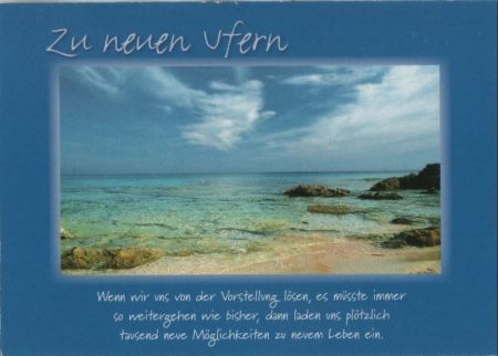 Zu neuen Ufern - 2009 Zu neuen Ufern - 2009