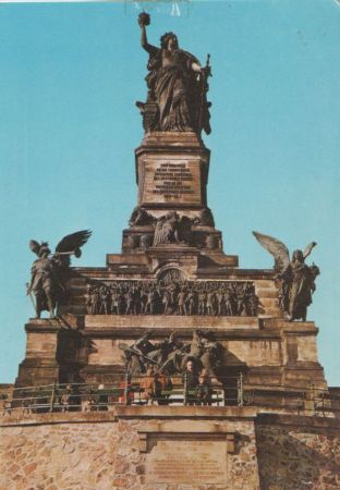 Rüdesheim - Niederwalddenkmal - 1976 Rüdesheim - Niederwalddenkmal - 1976