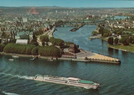 Koblenz - Moselmündung - ca. 1980 Koblenz - Moselmündung - ca. 1980