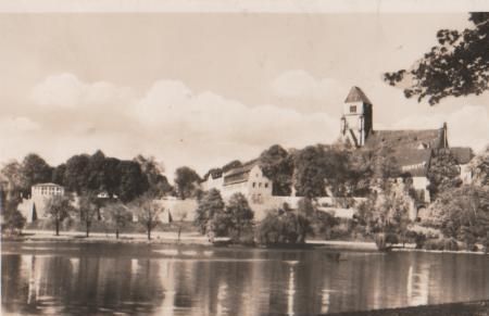 Chemnitz - Partie am Schloßteich - ca. 1955 Chemnitz - Partie am Schloßteich - ca. 1955
