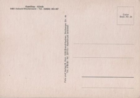 Asbach - Kamillus-Klinik Asbach - Kamillus-Klinik