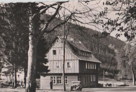Oberhof - Waldkaffee Untere Schweizerhütte - ca. 1965 Oberhof - Waldkaffee Untere Schweizerhütte - ca. 1965