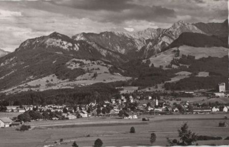 Sonthofen - mit Rauhorn - 1956 Sonthofen - mit Rauhorn - 1956