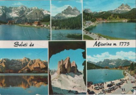 Italien - Misurinasee - 1968 Italien - Misurinasee - 1968