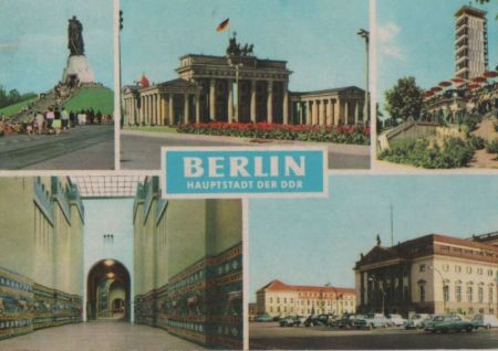 Berlin, Ostteil - 5 Bilder Berlin, Ostteil - 5 Bilder