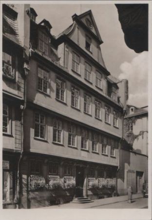 Frankfurt Main - Goethes Geburtshaus - ca. 1955 Frankfurt Main - Goethes Geburtshaus - ca. 1955