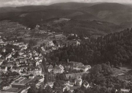 Baden-Baden - Abtei Lichtenthal - 1968 Baden-Baden - Abtei Lichtenthal - 1968
