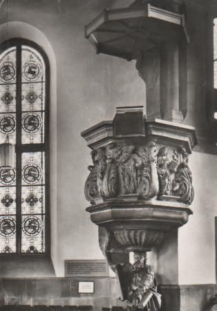 Bad Schandau - Kanzel Johanniskirche - ca. 1975 Bad Schandau - Kanzel Johanniskirche - ca. 1975
