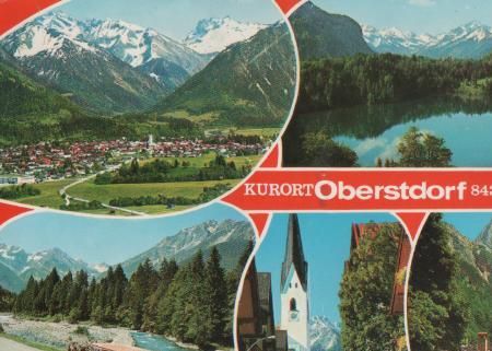 Oberstdorf im Allgäu - ca. 1975 Oberstdorf im Allgäu - ca. 1975