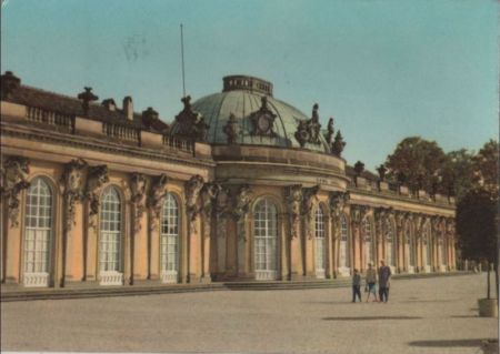 Potsdam - Sanssouci, Teilansicht - 1966 Potsdam - Sanssouci, Teilansicht - 1966