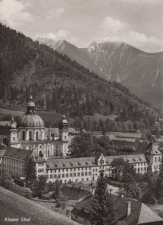 Kloster Ettal - 1958 Kloster Ettal - 1958