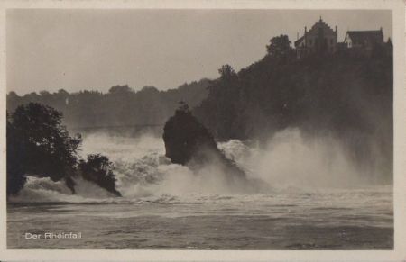 Schweiz - Rheinfall - 1931 Schweiz - Rheinfall - 1931