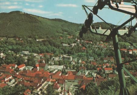 Bad Lauterberg vom Sessellift - ca. 1975 Bad Lauterberg vom Sessellift - ca. 1975