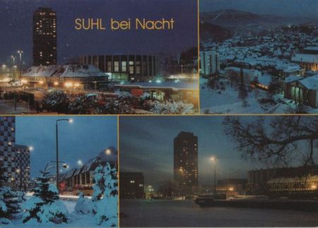 Suhl - bei Nacht Suhl - bei Nacht