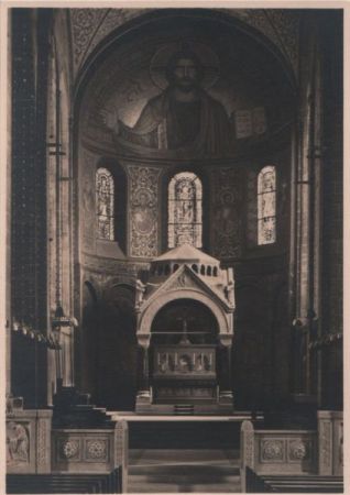 Maria Laach (Glees) - Hochaltar und Chor - ca. 1950 Maria Laach (Glees) - Hochaltar und Chor - ca. 1950