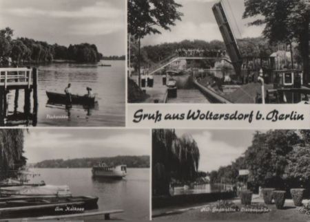 Woltersdorf - u.a. am Kalksee - 1974 Woltersdorf - u.a. am Kalksee - 1974