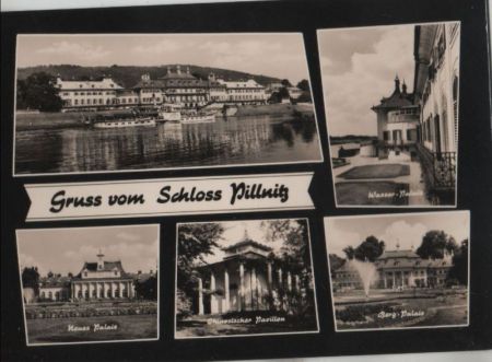 Dresden-Pillnitz - u.a. Neues Palais - 1965 Dresden-Pillnitz - u.a. Neues Palais - 1965