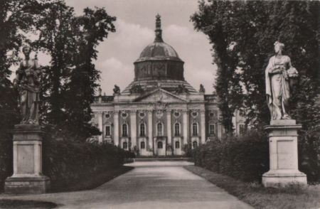 Potsdam, Sanssouci - Neues Palais - 1961 Potsdam, Sanssouci - Neues Palais - 1961