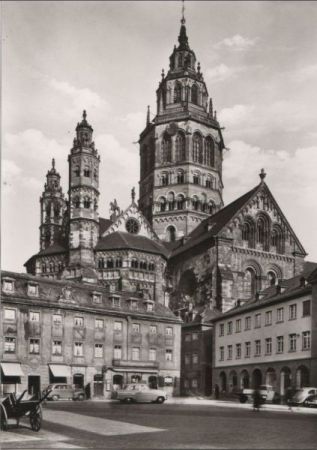 Mainz - Dom, Leichhof - ca. 1965 Mainz - Dom, Leichhof - ca. 1965