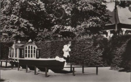 Dresden-Pillnitz - Schloß und Park, Prunkgondel - 1969 Dresden-Pillnitz - Schloß und Park, Prunkgondel - 1969
