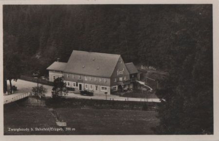 Altenberg-Rehefeld - Zwergbaude - ca. 1950 Altenberg-Rehefeld - Zwergbaude - ca. 1950