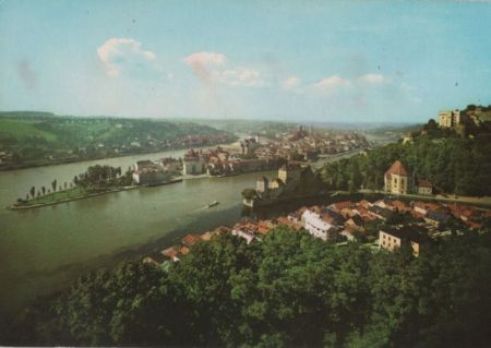 Passau - Gesamtansicht - ca. 1975 Passau - Gesamtansicht - ca. 1975