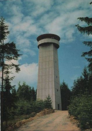Ludwigsstadt-Lauenstein - Thüringer Warte - 1963 Ludwigsstadt-Lauenstein - Thüringer Warte - 1963