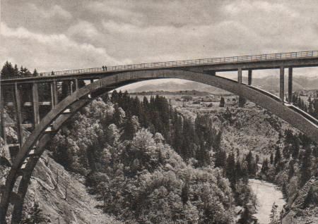Rottenbuch - Eisenbetonbrücke - ca. 1975 Rottenbuch - Eisenbetonbrücke - ca. 1975