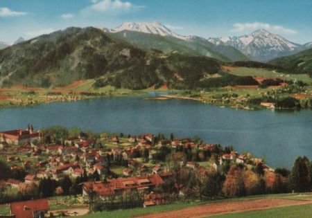 Tegernsee - mit Hirschberg - ca. 1975 Tegernsee - mit Hirschberg - ca. 1975