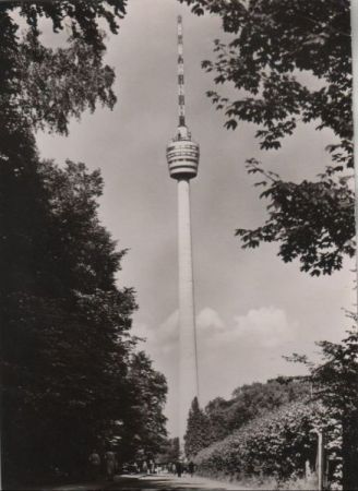 Stuttgart - Fernsehturm - 1957 Stuttgart - Fernsehturm - 1957