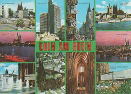 Köln - u.a. Uni-Center - 1981 Köln - u.a. Uni-Center - 1981