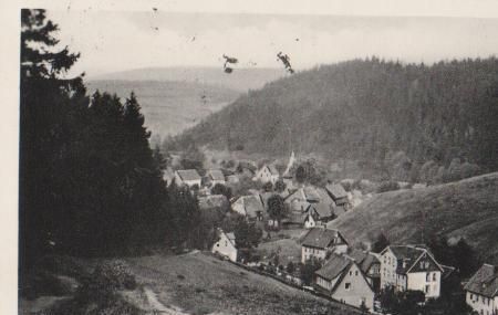 Altenau - Blick vom Kunstberg - 1952 Altenau - Blick vom Kunstberg - 1952