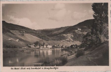 Bernkastel-Kues - mit Burg Landshut - 1938 Bernkastel-Kues - mit Burg Landshut - 1938