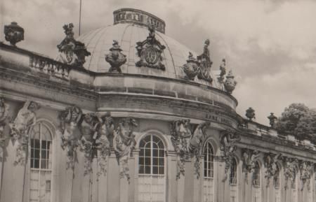 Potsdam - Schloß Sanssouci - ca. 1955 Potsdam - Schloß Sanssouci - ca. 1955