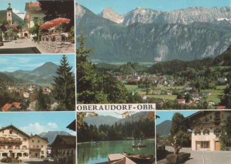 Oberaudorf - u.a. Dorfplatz - 1973 Oberaudorf - u.a. Dorfplatz - 1973