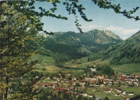 Ruhpolding - Blick zum Hochfelln - ca. 1975 Ruhpolding - Blick zum Hochfelln - ca. 1975
