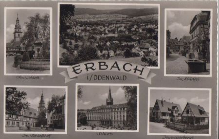 Erbach - u.a. Im Städtel - ca. 1955 Erbach - u.a. Im Städtel - ca. 1955