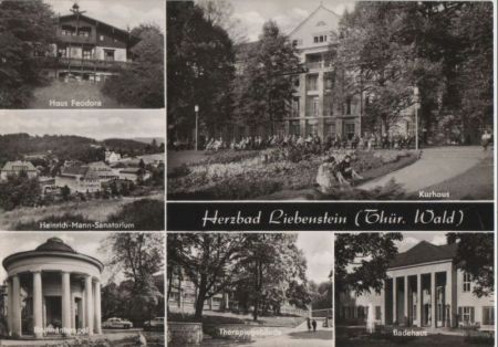 Bad Liebenstein - u.a. Brunnentempel - 1968 Bad Liebenstein - u.a. Brunnentempel - 1968