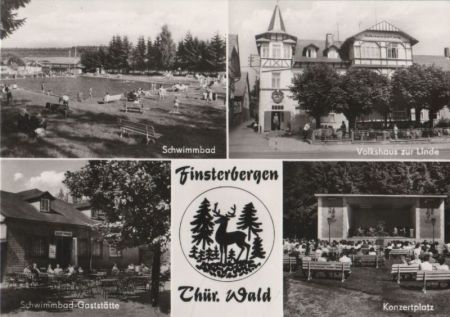 Finsterbergen - u.a. Volkshaus zur Linde - 1988 Finsterbergen - u.a. Volkshaus zur Linde - 1988