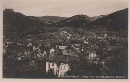 Bad Lauterberg - vom Schollenberg - ca. 1950 Bad Lauterberg - vom Schollenberg - ca. 1950