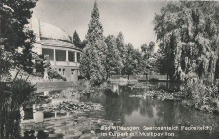 Bad Wildungen - Seerosenteich - 1958 Bad Wildungen - Seerosenteich - 1958