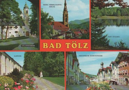 Bad Tölz - u.a. Maria Himmelfahrts-Kirche - ca. 1985 Bad Tölz - u.a. Maria Himmelfahrts-Kirche - ca. 1985