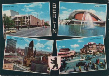 Berlin, Westteil - u.a. Kurfürstendamm - 1970 Berlin, Westteil - u.a. Kurfürstendamm - 1970
