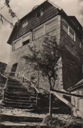 Kurort Oybin - Hain, Hochwaldbaude - 1957 Kurort Oybin - Hain, Hochwaldbaude - 1957