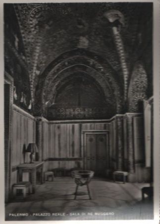 Italien - Palermo - Palazzo Reale, Sala di Re Ruggero - ca. 1965 Italien - Palermo - Palazzo Reale, Sala di Re Ruggero - ca. 1965