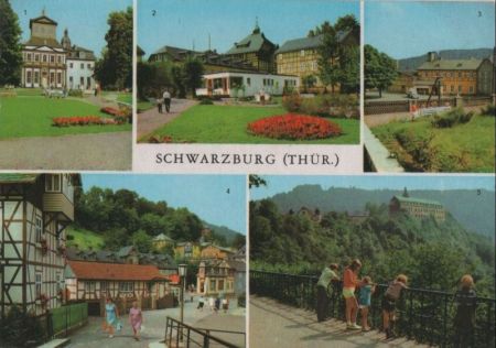 Schwarzburg - u.a. Kaisersaalgebäude - 1976 Schwarzburg - u.a. Kaisersaalgebäude - 1976