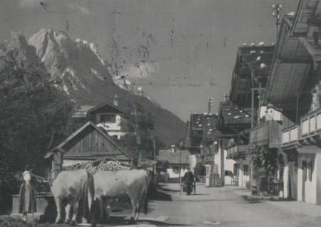 Garmisch-Partenkirchen - Garmisch - Frühlingstraße - 1959 Garmisch-Partenkirchen - Garmisch - Frühlingstraße - 1959