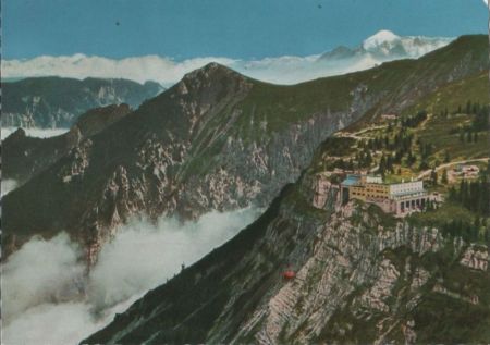 Bad Reichenhall - Berghotel Predigtstuhl - ca. 1975 Bad Reichenhall - Berghotel Predigtstuhl - ca. 1975