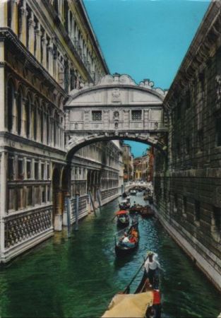 Italien - Venedig - Ponte dei Sospiri - 1962 Italien - Venedig - Ponte dei Sospiri - 1962