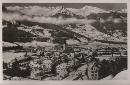 Österreich - Bad Hofgastein - im Winter - ca. 1960 Österreich - Bad Hofgastein - im Winter - ca. 1960